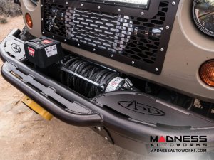 Jeep Wrangler JK Venom Front Bumper w/ Winch Mounts by Addictive Desert Designs - 2007+